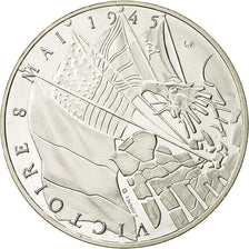 France, Medal, Victoire 8 Mai 1945, MS(64), Silver