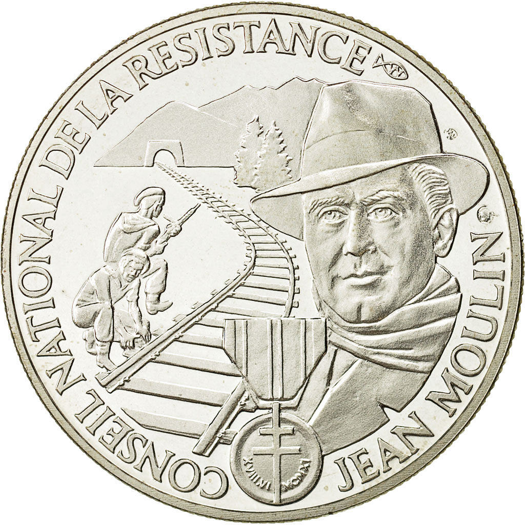 Frankrijk, Medal, 1939-1945, Conseil National de la Résistance, Jean Moulin