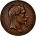 Francja, Medal, Napoléon III, Société d'Agriculture de Lisieux, 1868, Barre