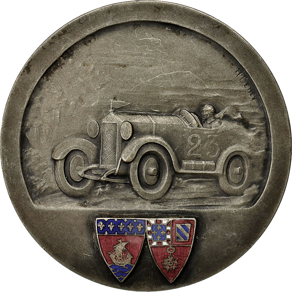 France, Medal, Semaine en Bourgogne de l'A.C.F.F, 1931, Demey, AU(55-58), Bronze