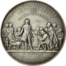 France, Token, Compagnie des Mines d'Anzin, Theunissen, AU(55-58), Silver