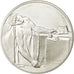 France, Medal, La Mort de Marat, 1793, David, MS(63), Silver