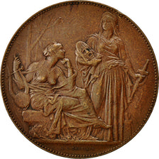 Frankreich, Medal, Conservatoire Nationale de musique, 1885, Chaplain, SS+