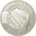 France, Medal, Tunnel sous la Manche - First Junction, 1990, MS(63), Silver