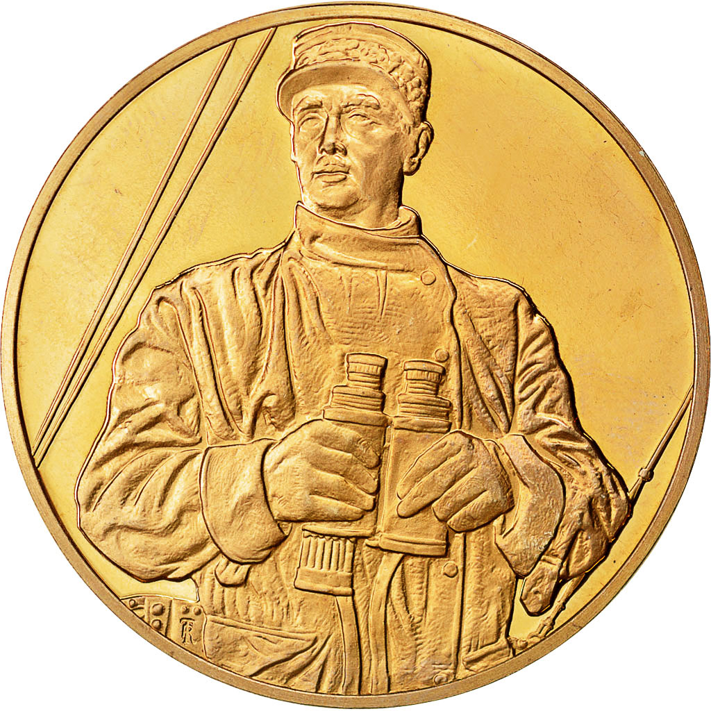 France, Medal, Hommage au Général de Gaulle, Inspection de la Flotte, SPL
