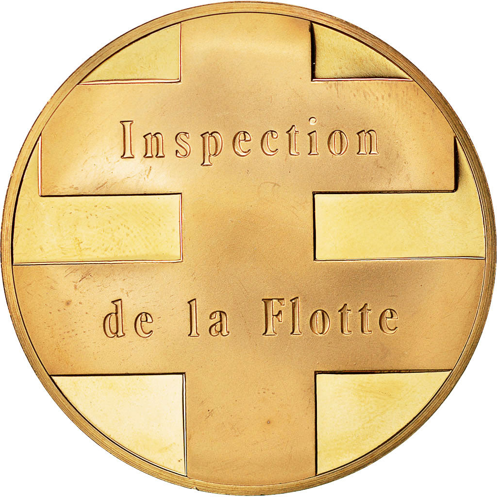 France, Medal, Hommage au Général de Gaulle, Inspection de la Flotte, SPL
