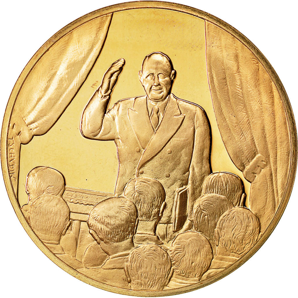Francia, Medal, Hommage au Général de Gaulle, Conférence de Presse 1964, SPL