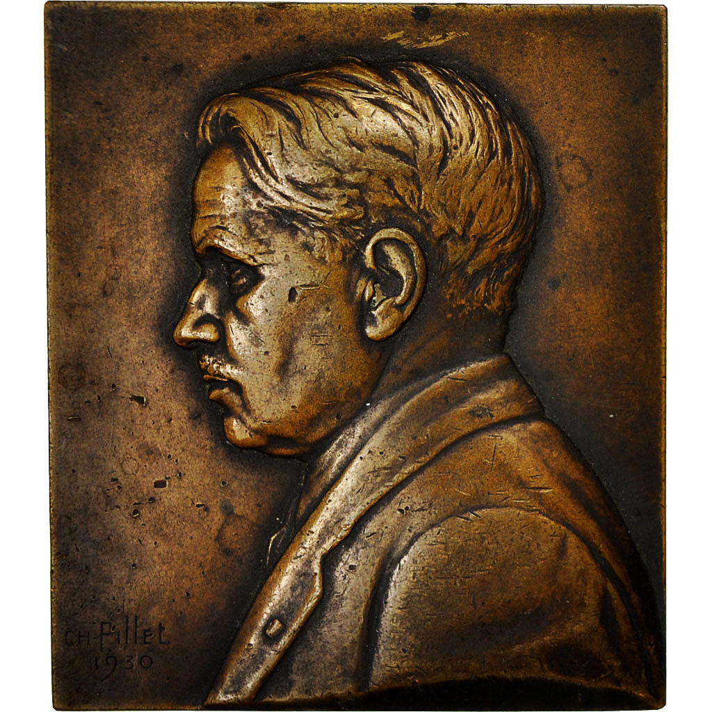 France, Medal, Professeur Castaigne, 1930, Pillet, EF(40-45), Bronze