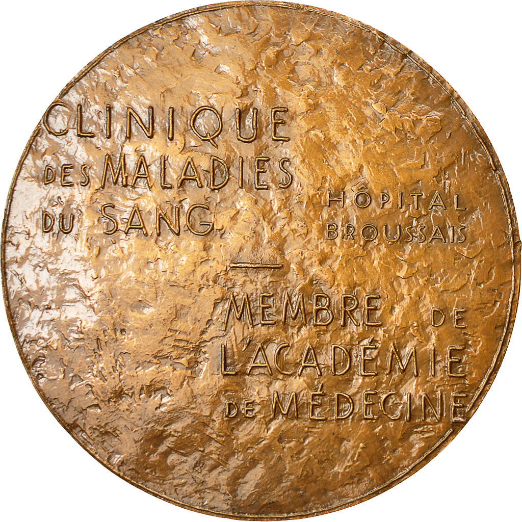 Francia, Medal, Professeur Marchal, Académie de Médecine, Guyot, EBC+, Bronce