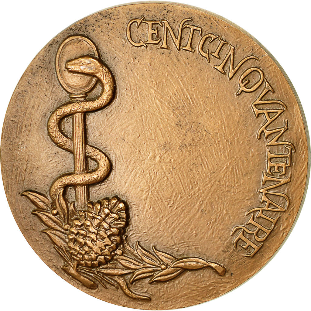 France, Medal, Académie Nationale de Médecine, 1971, Tschudin, MS(63), Bronze