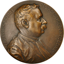 Francia, Medal, Professeur Hutinel, Académie de Médecine, Paul Richer, EBC+