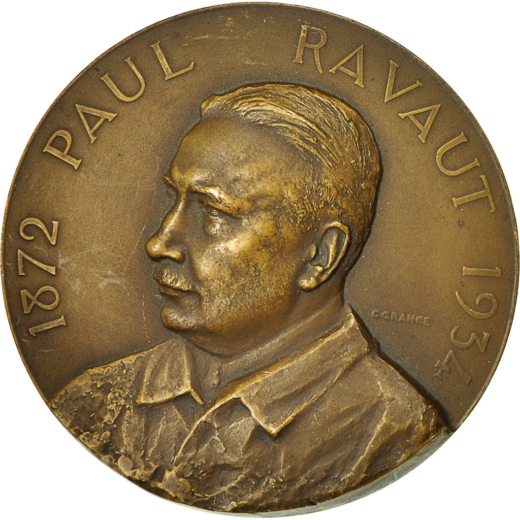 Frankreich, Medal, Paul Ravaut, Dermatologie, Grange, VZ+, Bronze