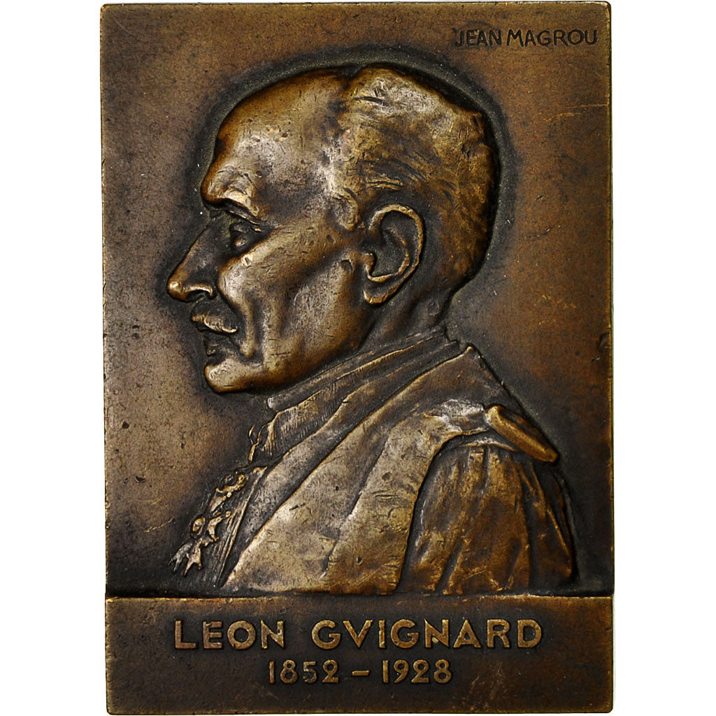 Francia, Medal, Professeur Léon Guignard, Magrou, EBC+, Bronce