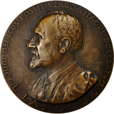 France, Medal, Professeur L. Landouzy, 1922, Paul Richer, SUP+, Bronze