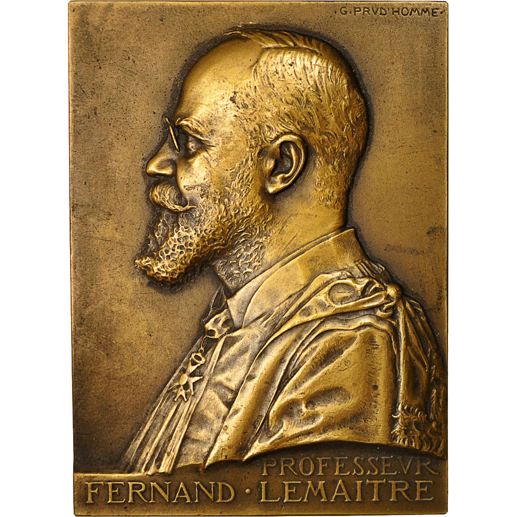 Frankrijk, Medal, Professeur Fernand Lemaitre, Hopital  Lariboisière