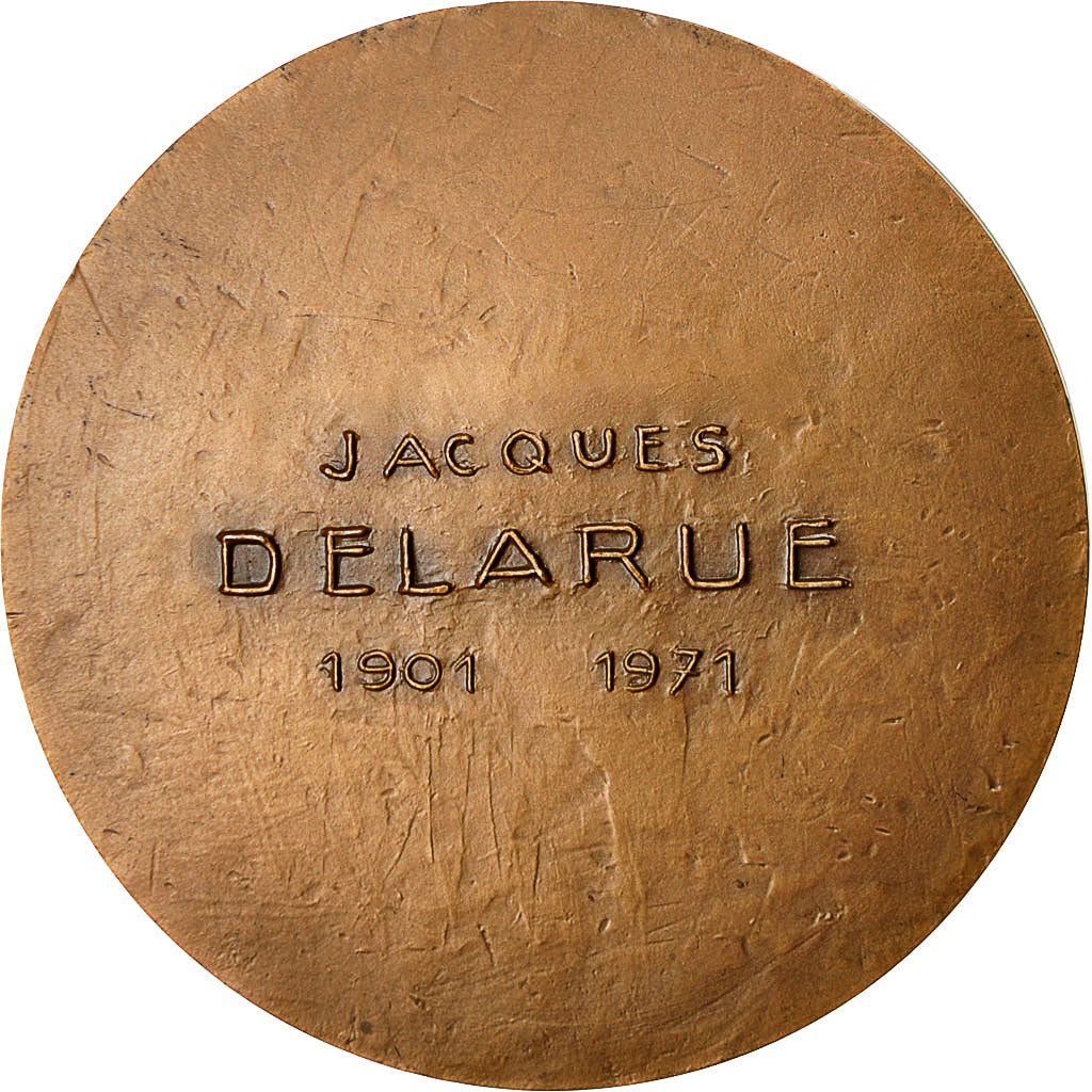 France, Medal, Professeur Jacques Delarue, 1978, MS(63), Bronze