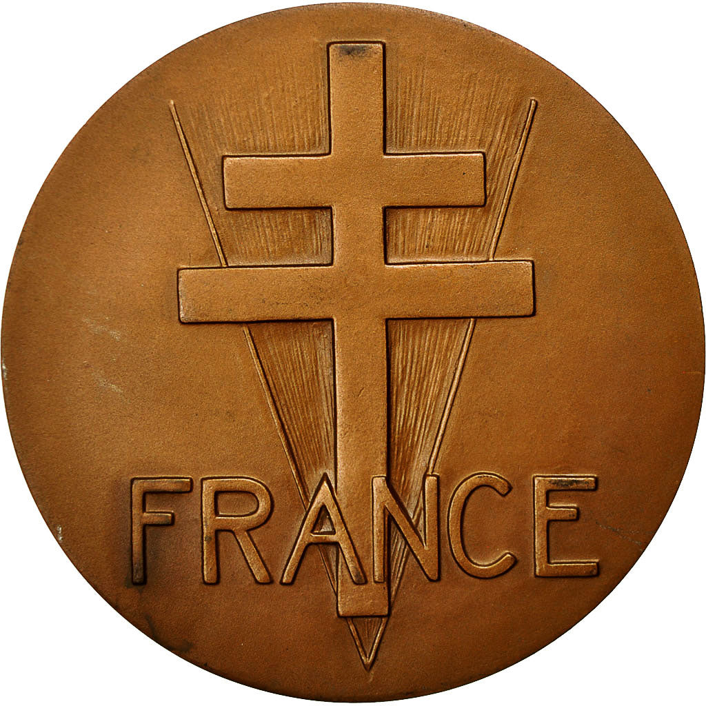 Francia, Medal, Général de Gaulle, Président de la République, Coeffin, SPL