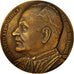Francja, Medal, Au Doyen Léon Binet, 1963, MS(63), Bronze