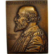 France, Medal, Jubilé du Professeur A.G.Pouchet, Prud'homme.G, SPL, Bronze