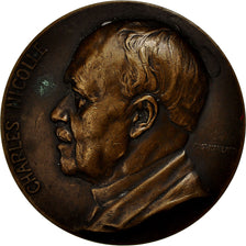 Francia, Medal, Charles Nicolle, Institut Pasteur de Tunis, Aug.Maillard, EBC