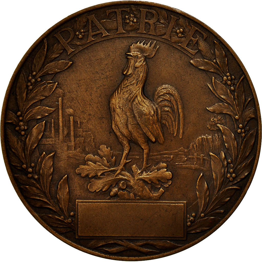 France, Medal, Journée Française-Secours National, 1915, Lefebvre, MS(63)