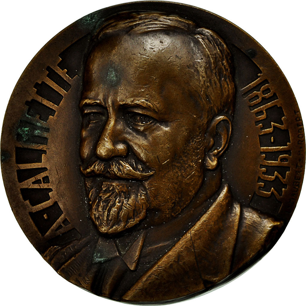 Francia, Medal, A.Calmette (1863-1933), Maubert-Robert, EBC, Bronce