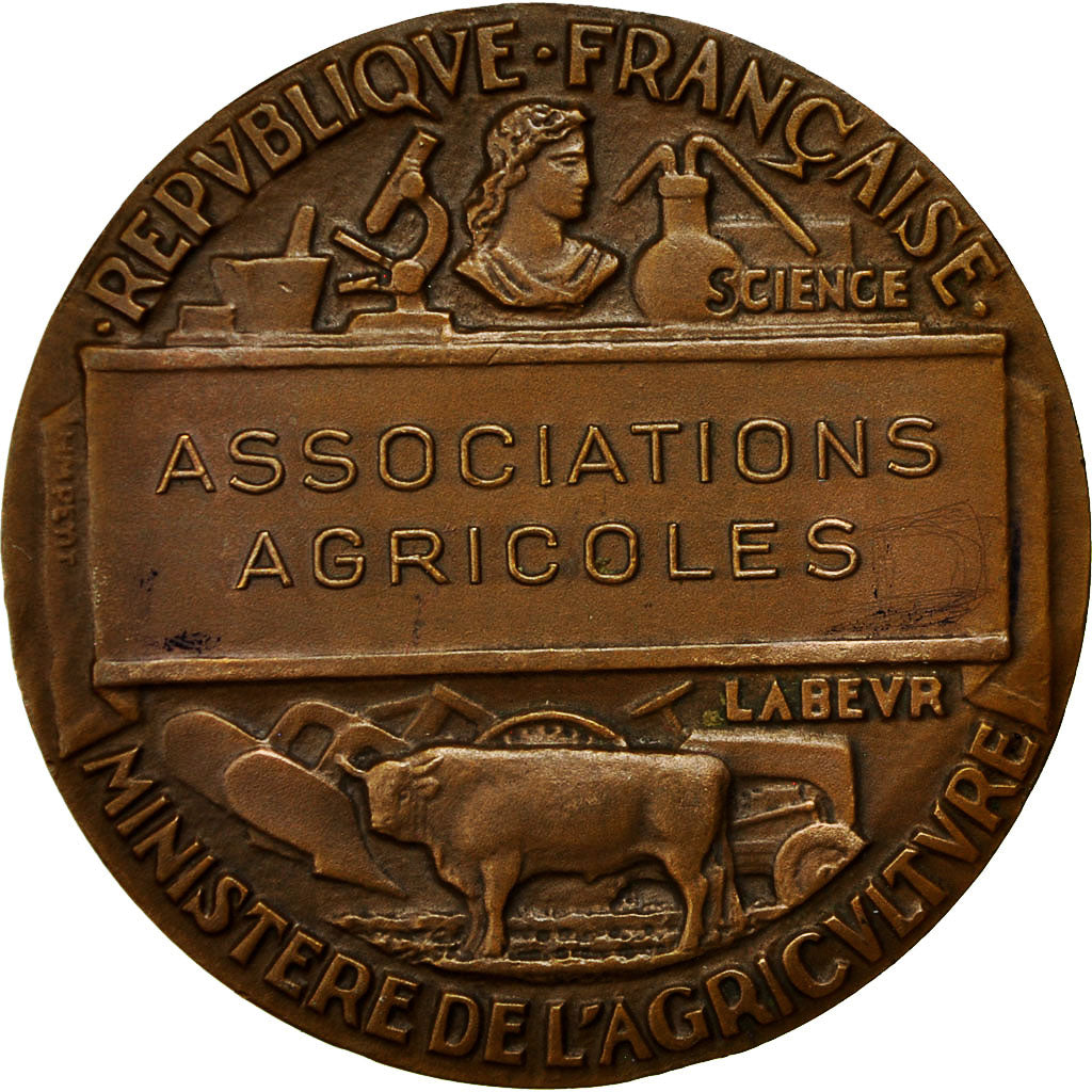 Francja, Medal, République Française, Ministère de l'agriculture, Petit