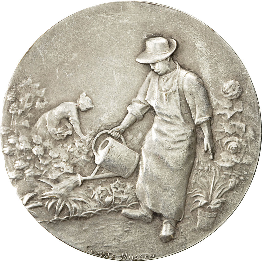 France, Medal, Société d'Agriculture d'Avesnes, Nilsson, MS(60-62), Silver