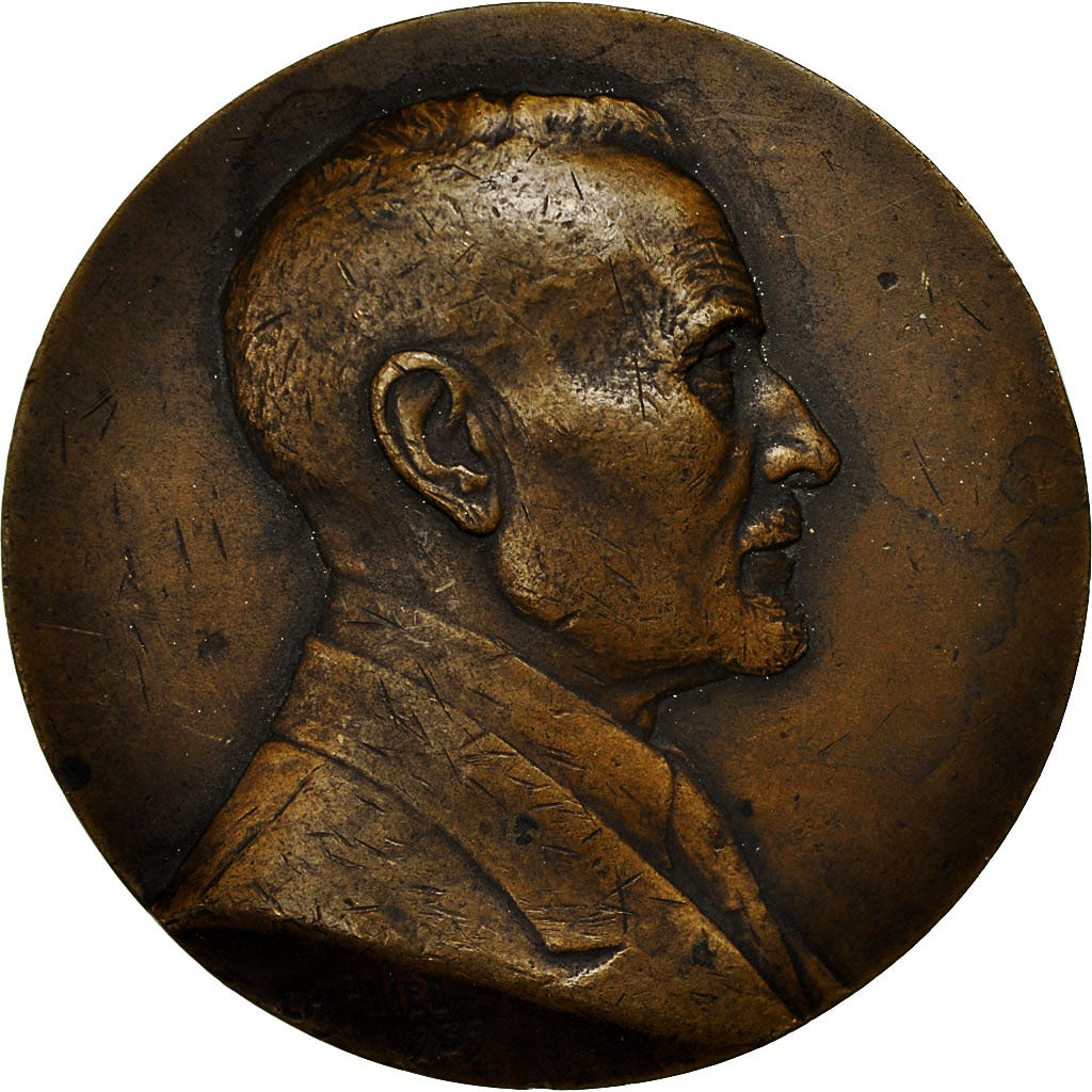 France, Medal, Professeur P.Noblecourt, Clinique Médicale des Enfants, 1939