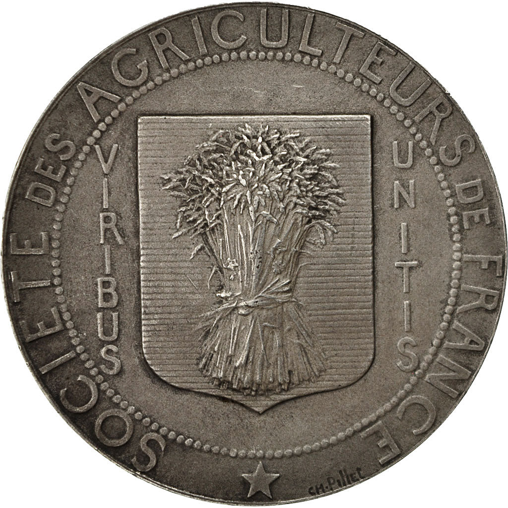 Francia, Medal, Société des agriculteurs de France, 1930, Pillet, SPL, Argento