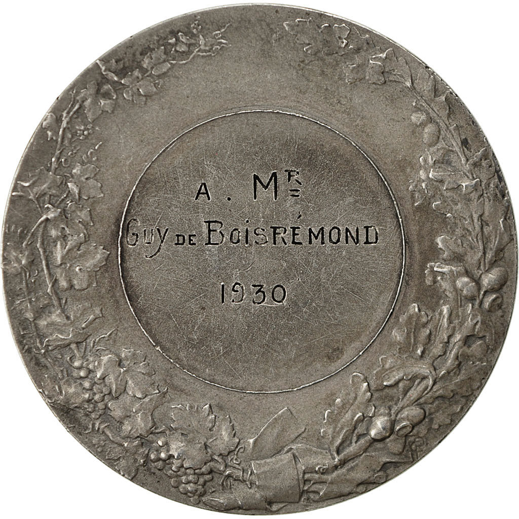 Francia, Medal, Société des agriculteurs de France, 1930, Pillet, SPL, Argento