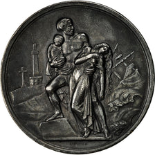 France, Medal, Société Française de Sauvetage, 1901, Oudiné, SUP+, Bronze