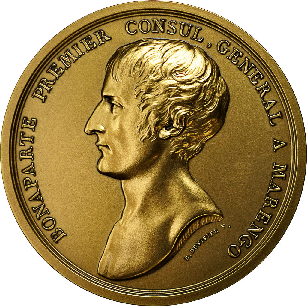 France, Medal, Napoléon Bonaparte, traité de Luneville, 2001, Duvivier