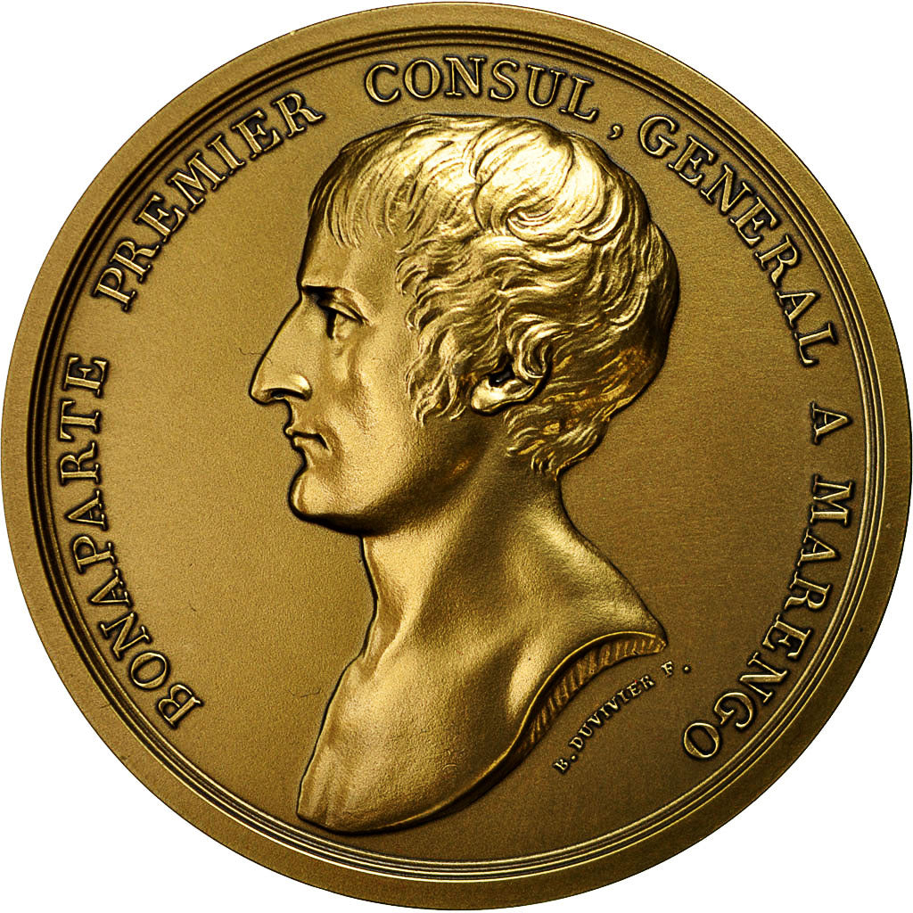 France, Medal, Napoléon Bonaparte, traité de Luneville, 2001, Duvivier