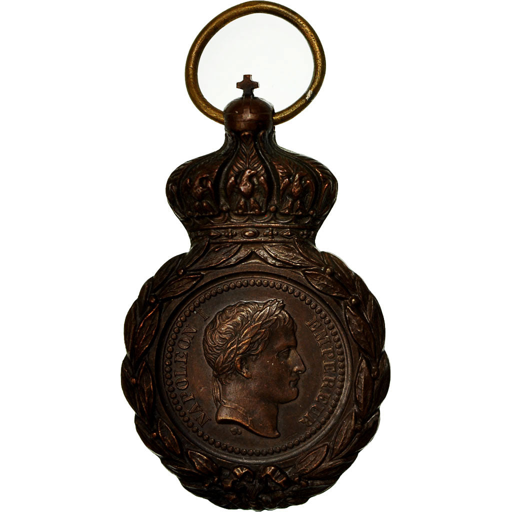 France, Medal, Napoléon Ier, A ses Compagnons de Gloire, St Hélène, 1821