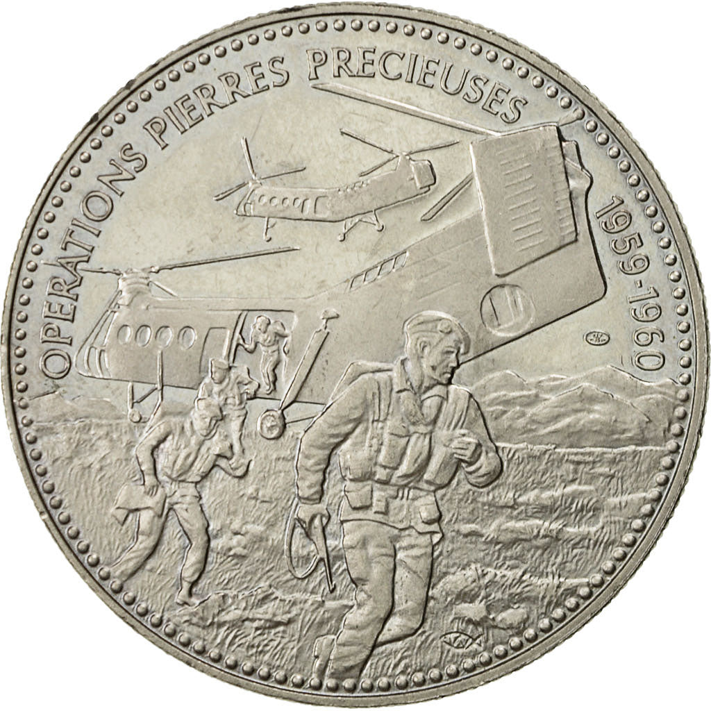 Francja, Medal, Guerre d'Algérie, Opérations Pierres Précieuses, MS(64)