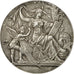France, Medal, Troisième République, A la Science, Bottée, MS(60-62), Silver