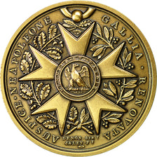 France, Medal, Napoléon Ier, Honneur et Patrie, Denon, MS(64), Bronze