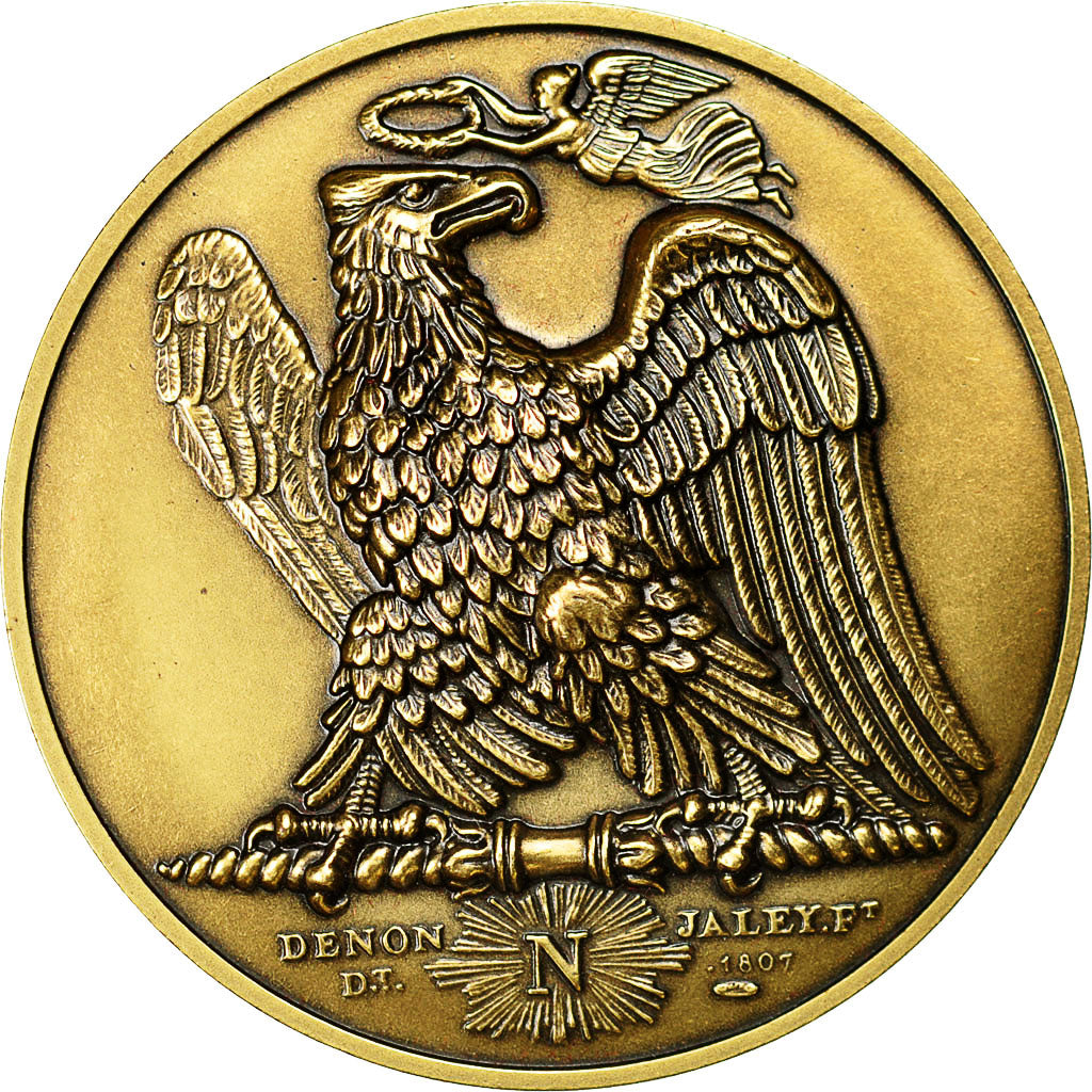France, Medal, Napoléon Ier, Honneur et Patrie, Denon, MS(64), Bronze