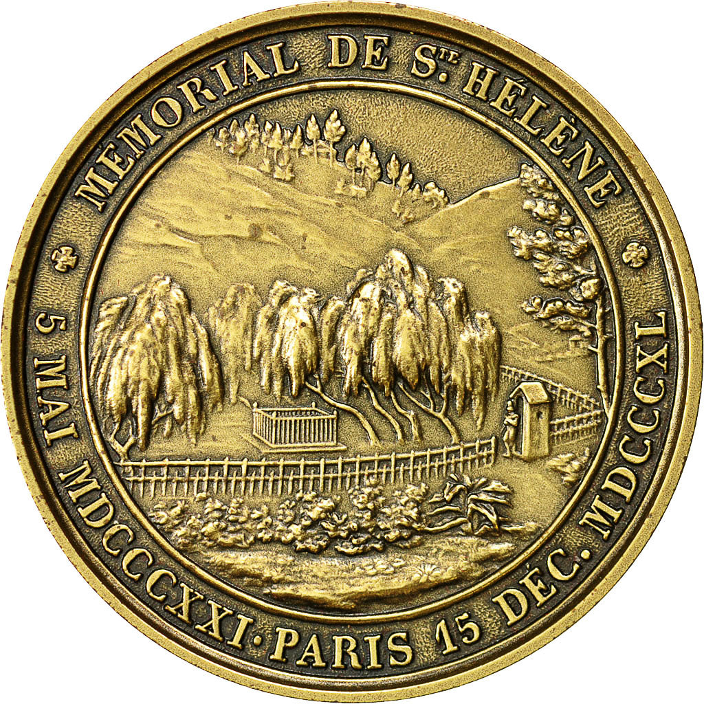 France, Medal, Napoléon Ier, Mémorial de St. Hélène, Denon, MS(64), Bronze