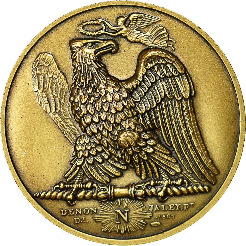 France, Medal, Napoléon Ier, Mémorial de St. Hélène, Denon, MS(64), Bronze