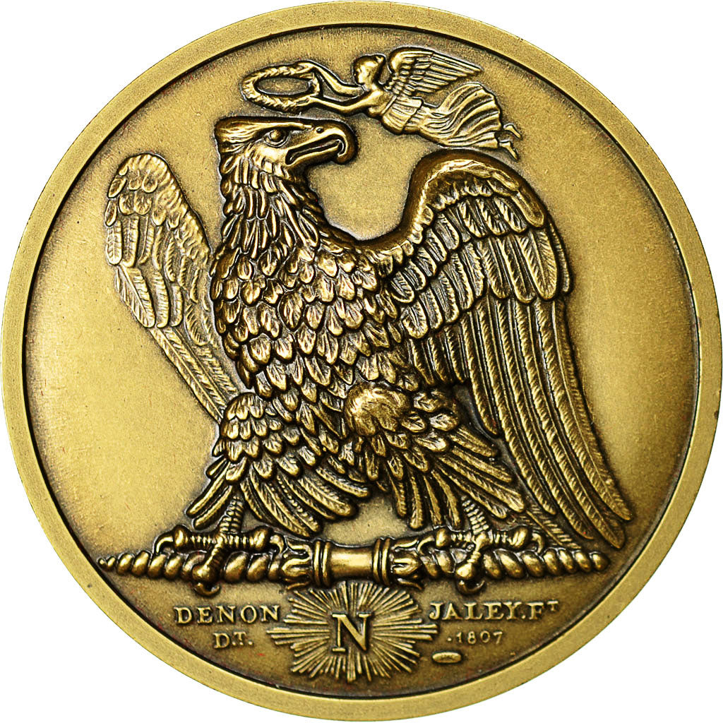 France, Medal, Napoléon Ier, Waterloo 18 Juin 1815, Rogat, MS(64), Bronze