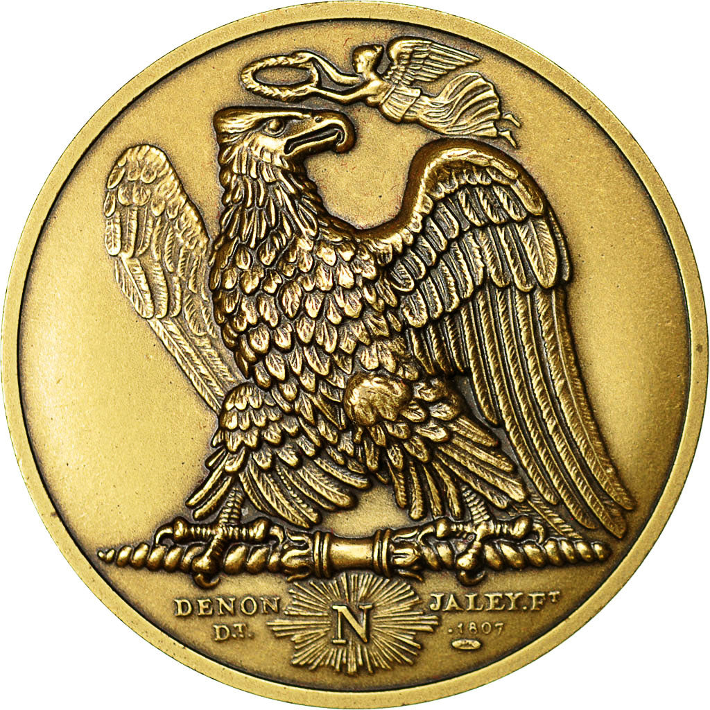 Francja, Medal, Napoléon Ier, Confiance et Force, Denon, MS(64), Bronze