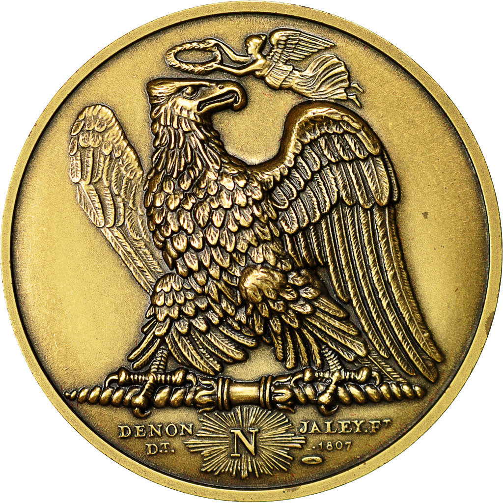 France, Medal, Napoléon Ier, Bataille de Lutzen, Denon, MS(64), Bronze