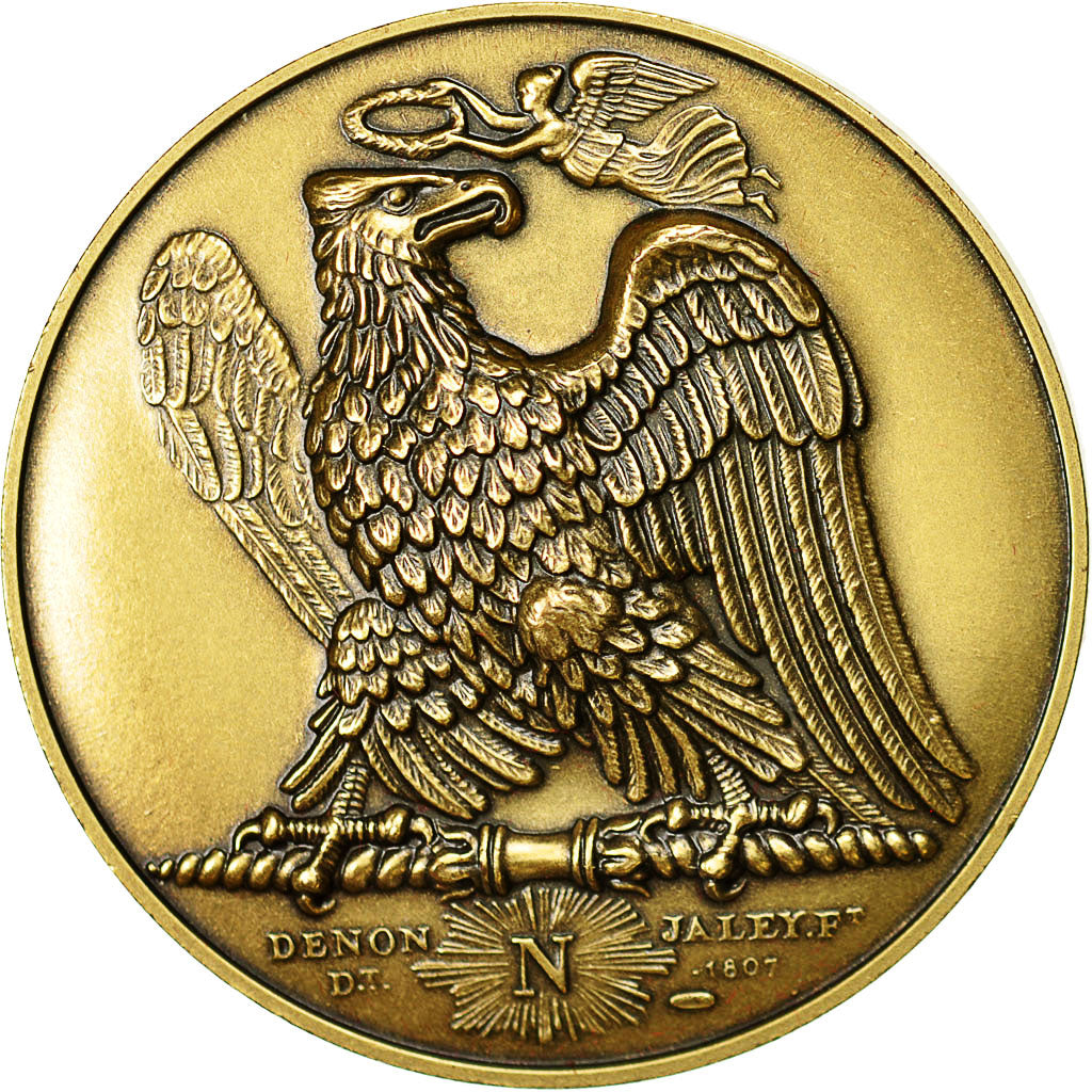 France, Medal, Napoléon Ier, Malheurs de la Guerre, Denon, MS(64), Bronze
