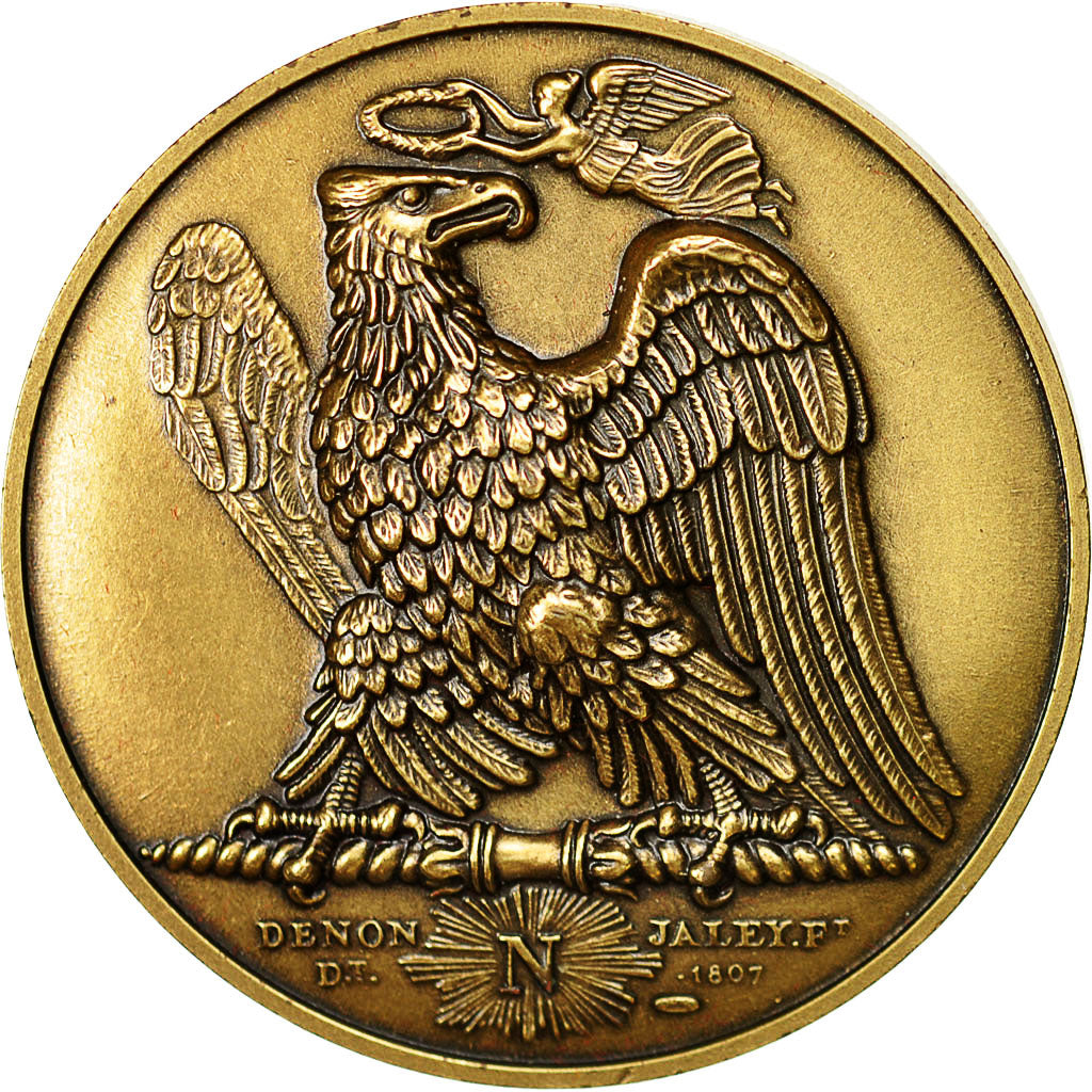 France, Medal, Napoléon et Marie-Louise, Andrieu , Denon , Jaley, MS(64)