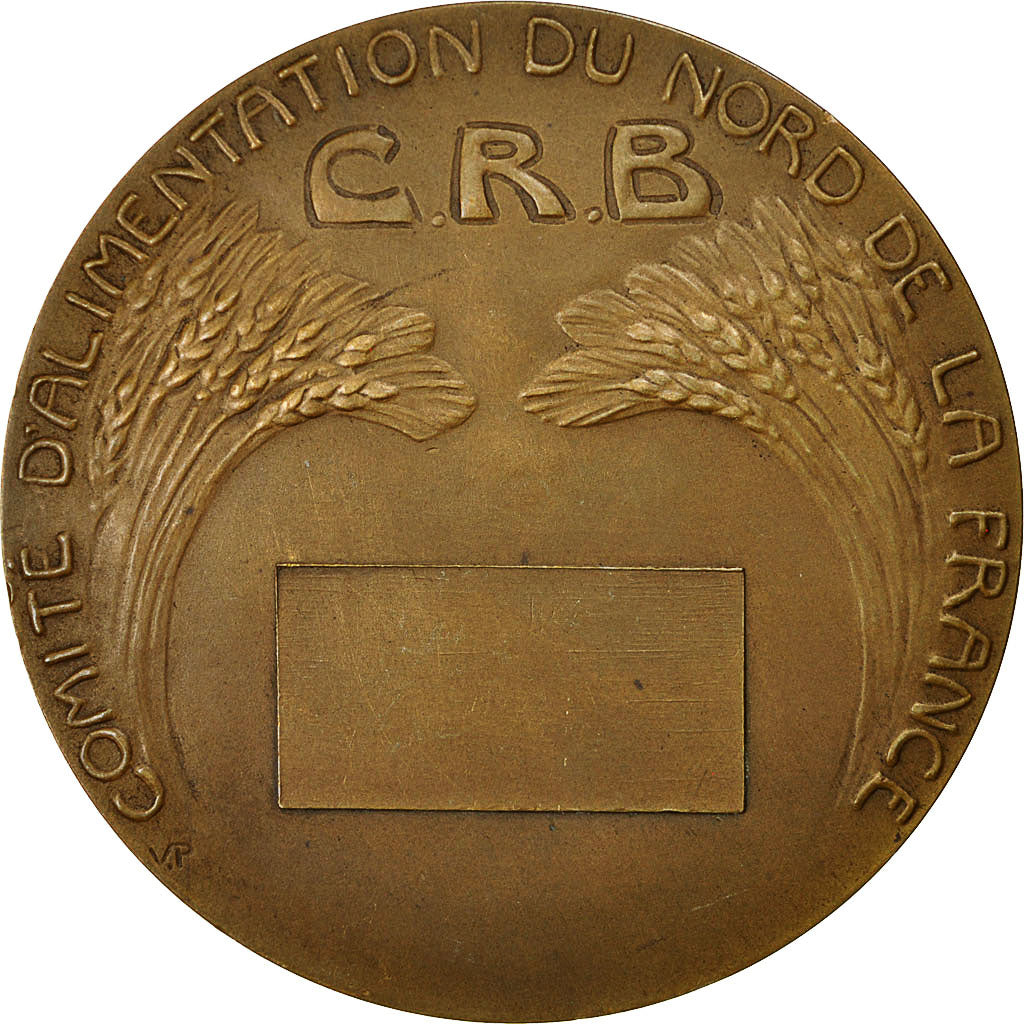 Francia, Medal, Première Guerre Mondiale, La France Envahie, Prouvé, EBC+