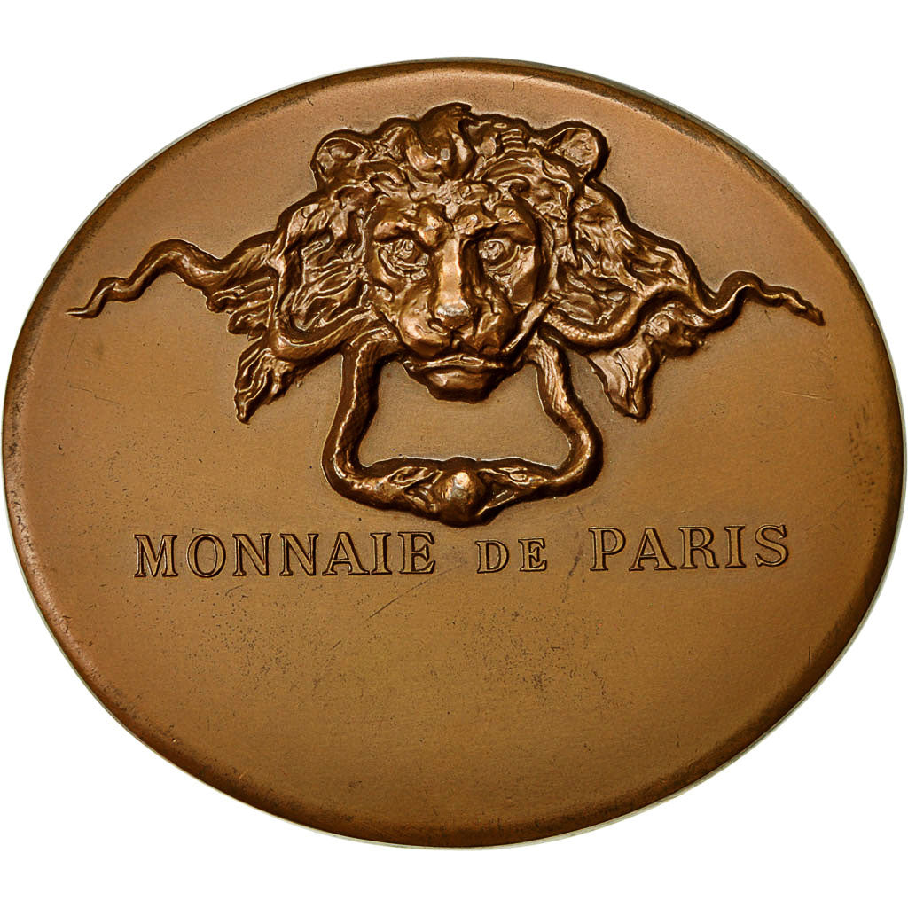 France, Medal, Monnaie de Paris, Monument Lion, 1970, SPL, Bronze