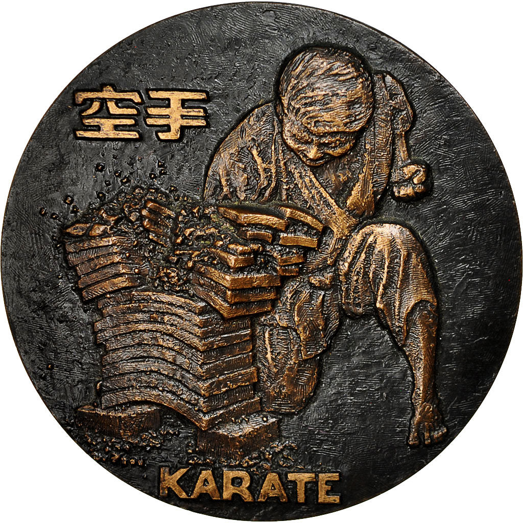 France, Medal, Karaté, 1978, MS(63), Bronze