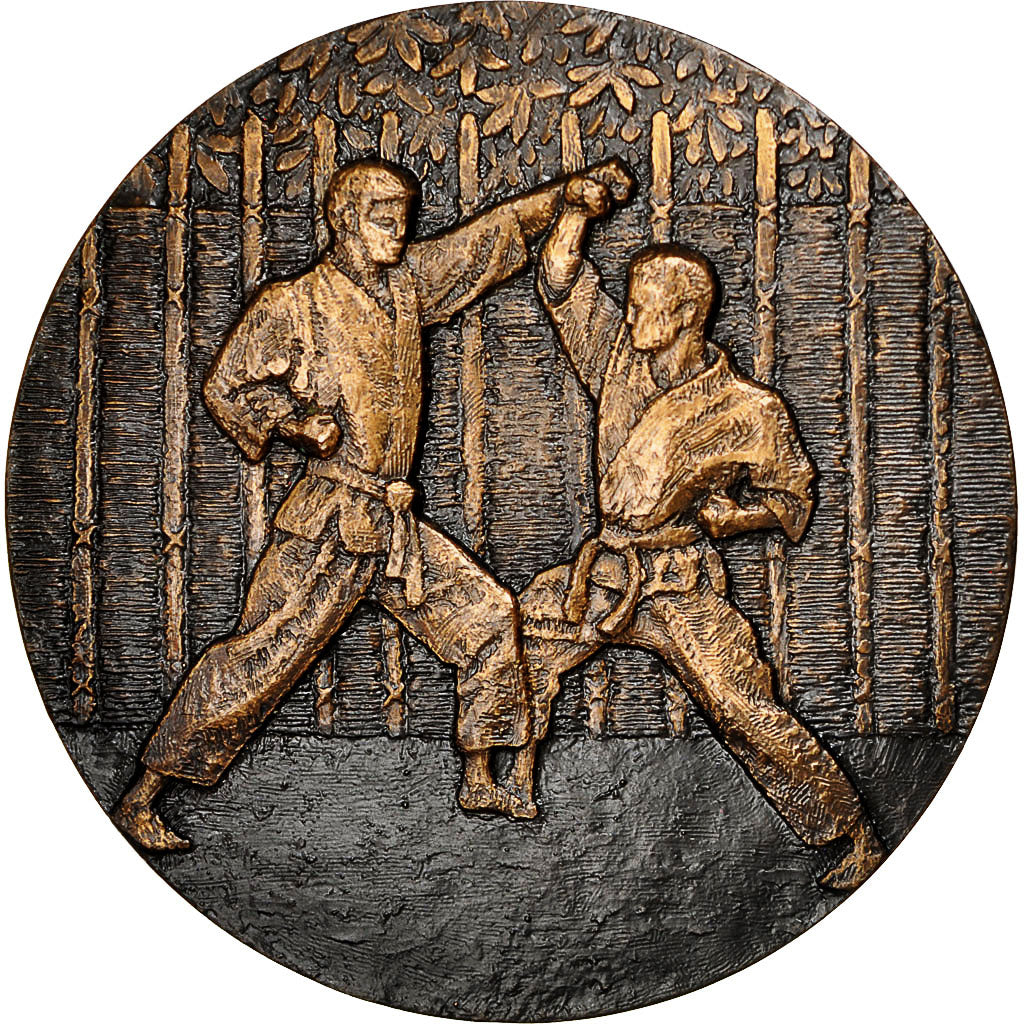 France, Medal, Karaté, 1978, MS(63), Bronze